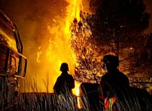 Incêndios: Habitações na zona de Branzelo em Gondomar foram evacuadas