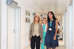 Secretária de Estado da Gestão da Saúde visitou a ULS do Oeste