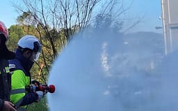 Abrantes: Habitação destruída pelas chamas em Alvega