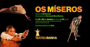 Teatro da Rainha inicia temporada 2024 com “Os Míseros”, de Gil Vicente
