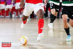 Benfica vence Sporting em casa e empata final da Liga de futsal