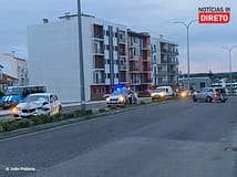 Acidente nas Caldas da Rainha provoca um ferido e corte de trânsito em ambos os sentidos