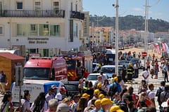 Nazaré: Simulacro testa eficiência de resposta de socorro em plena época balnear