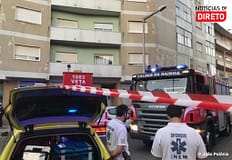 Explosão por fuga de gás em aquecedor causa dois feridos em Sintra