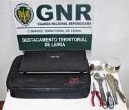 GNR deteve suspeito de cerca de 20 furtos a estabelecimentos em Mira de Aire