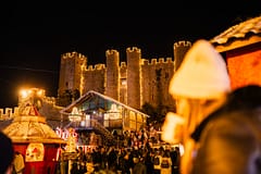 Iluminação de Natal de Óbidos em 3º lugar no ranking nacional