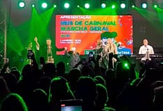 Reis do Carnaval da Nazaré foram apresentados no primeiro baile do ano