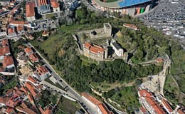 Leiria renova floresta da encosta do castelo com cerca de 600 árvores e arbustos