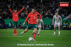 Liga Nações: Portugal avança para as ‘meias’ ao eliminar Dinamarca no prolongamento