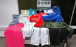 Nazaré: Apreensão de material contrafeito no valor de 3 444 euros