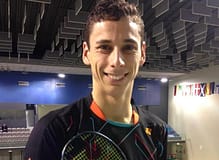 Bernardo Atilano sagra-se campeão nacional de badminton pela sétima vez seguida