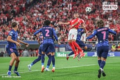 Benfica soma segunda vitória na ‘Champions’ com goleada ao Atlético de Madrid