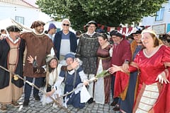 Centenas de pessoas juntaram-se à comunidade na inauguração da Feira Medieval de Alcanede