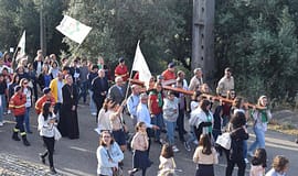 JMJ: Símbolos peregrinam por Santarém antes da chegada ao palco da Jornada