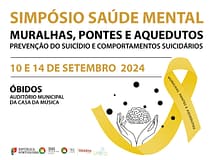 Óbidos acolhe simpósio de saúde mental sobre prevenção do suicídio