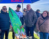 Competir na prova de Peniche é como jogar com Messi e Ronaldo – Matias Canhoto