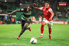 Sporting empata com Braga e perde liderança da I Liga para o Benfica