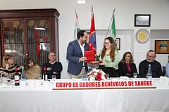 Grupo de Dadores de Sangue do Vale de Santarém comemoram 50º aniversário com Almoço Convívio