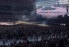 Uma catedral para Taylor Swift na estreia em Portugal