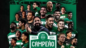 Sporting campeão: Nem a chuva arrefeceu festa em Leiria pelo 20.º título dos ‘leões’
