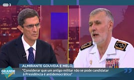 Almirante Gouveia e Melo recusa “dizer não” à hipótese de se candidatar a Belém