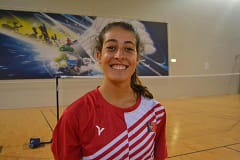 Madalena Fortunato quer fazer regressar Portugal no badminton em Los Angeles2028