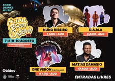 Festival Bom Sucesso de 7 a 10 de agosto na Aldeia dos Pescadores no Vau em Óbidos
