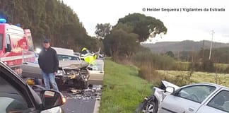 Homem de 80 anos gravemente ferido em colisão na EN8-2 em Torres Vedras