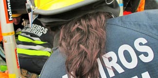 Acidente com retroescavadora em Almeirim provoca um ferido grave e dois ligeiros