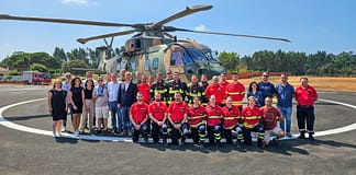 JMJ: Helicóptero que transporta Papa para Fátima aterra no heliporto dos bombeiros