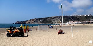 Nazaré: Equipa de vigilância das praias do concelho aumentou para a época balnear de 2023