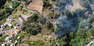 Incêndios: Chamas em Câmara de Lobos estão a descer para zona mais urbana