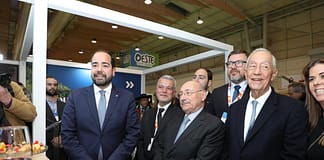 Presidente da República na sessão de inauguração oficial do stand de Santarém na BTL