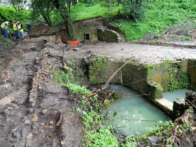 zona envolvente castelo leiria