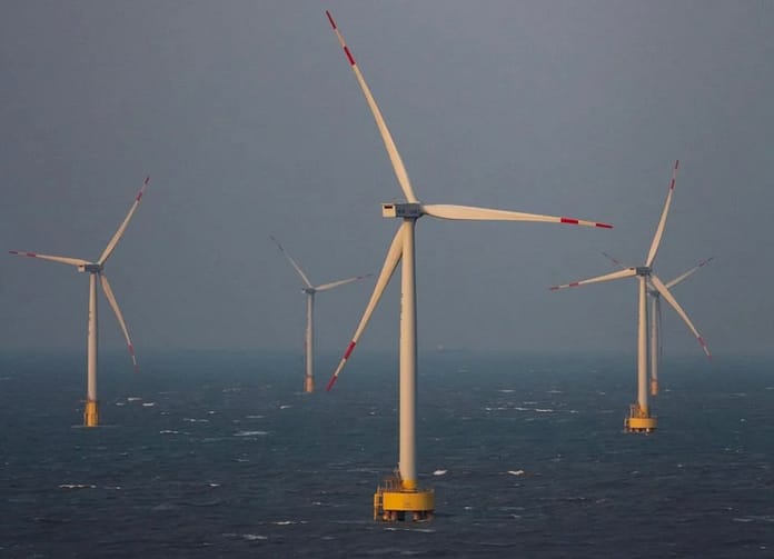 Energia eólica no mar